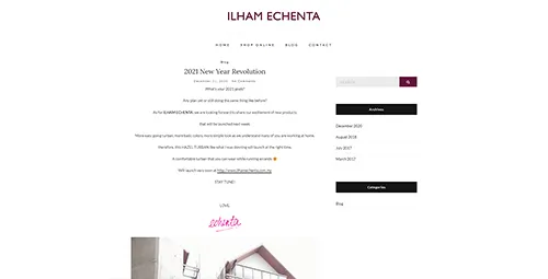 Blog Ilham Echenta